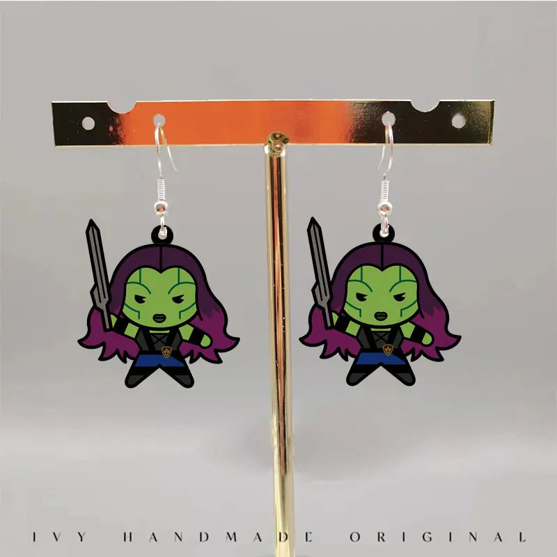 Ohrringe Guardians of the Galaxy Gamora