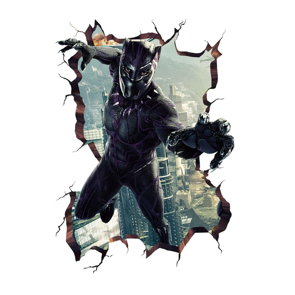 Wandtattoo Avengers Captain America - 3D-Dekoration Kinderzimmer