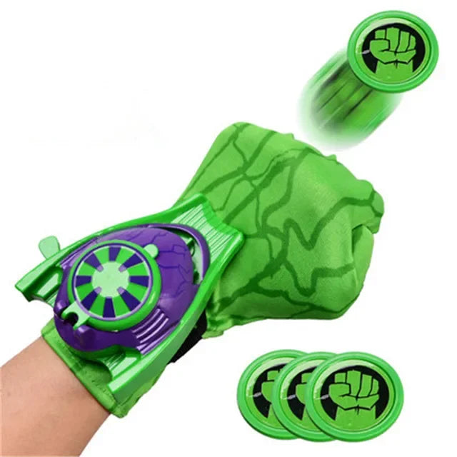Hulk Launcher-Handschuh - Grüne Diskussfaust