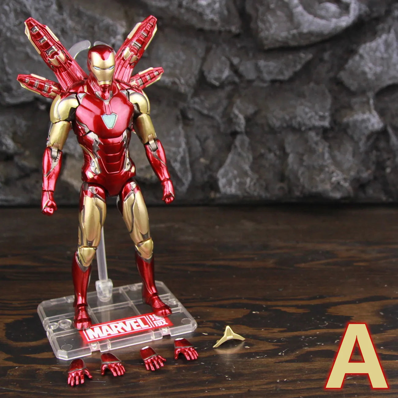 ZD Toys Iron Man MK85 2.0 LED Figur – Statische Pose Variante A2