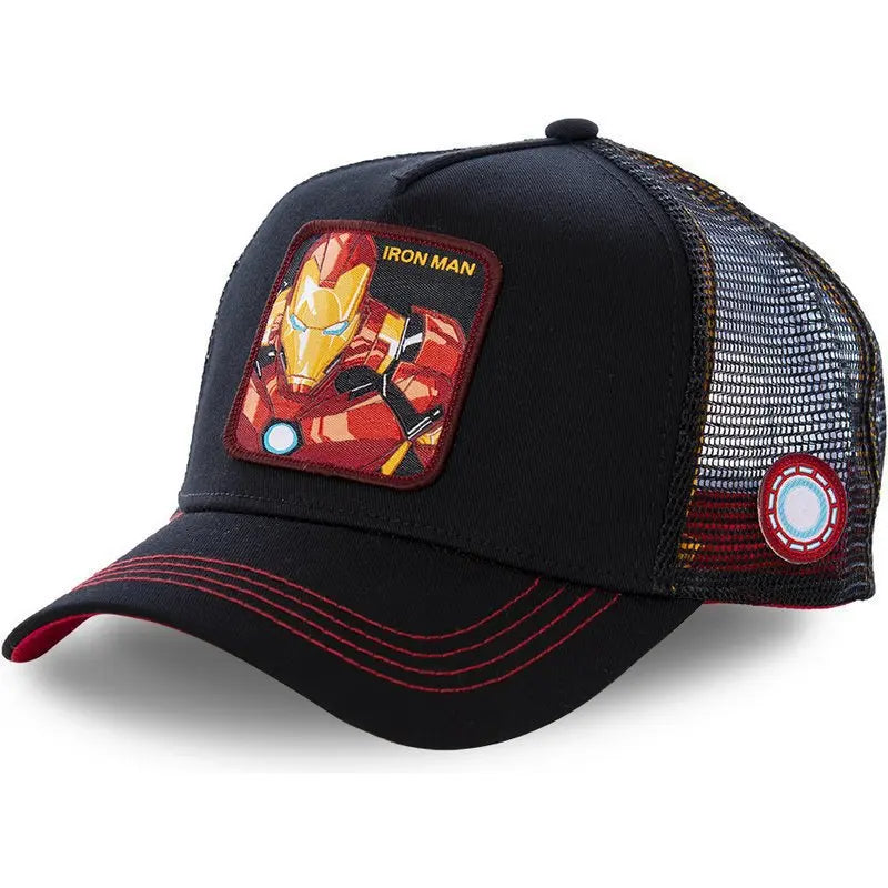 Iron Man Kappe - Schwarz und Rot