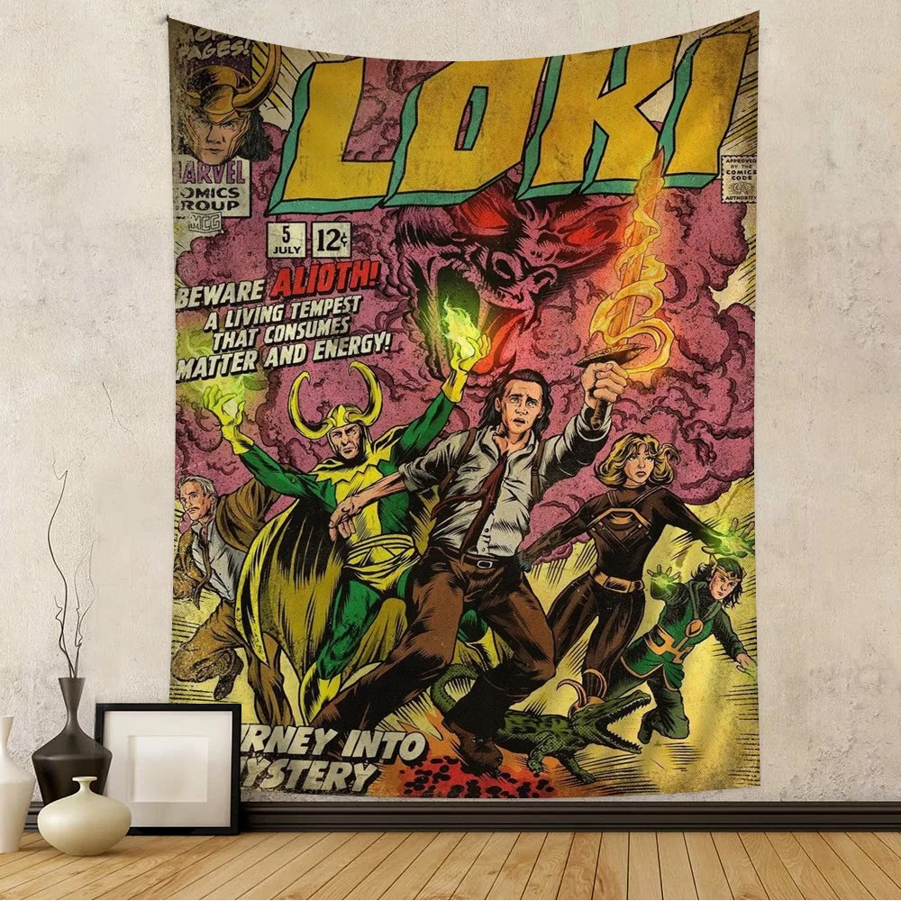 Loki Tapisserie - Comic-Cover Alioth