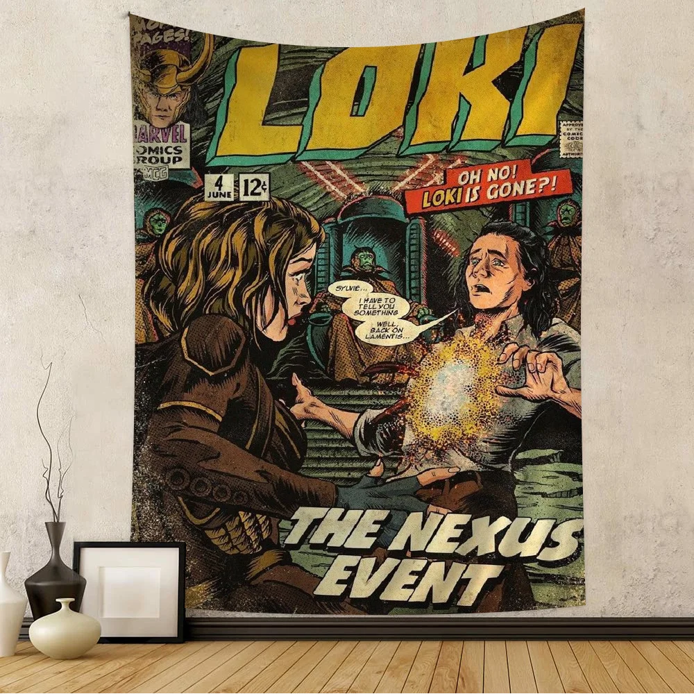Wandteppich Loki – Decke The Nexus Event