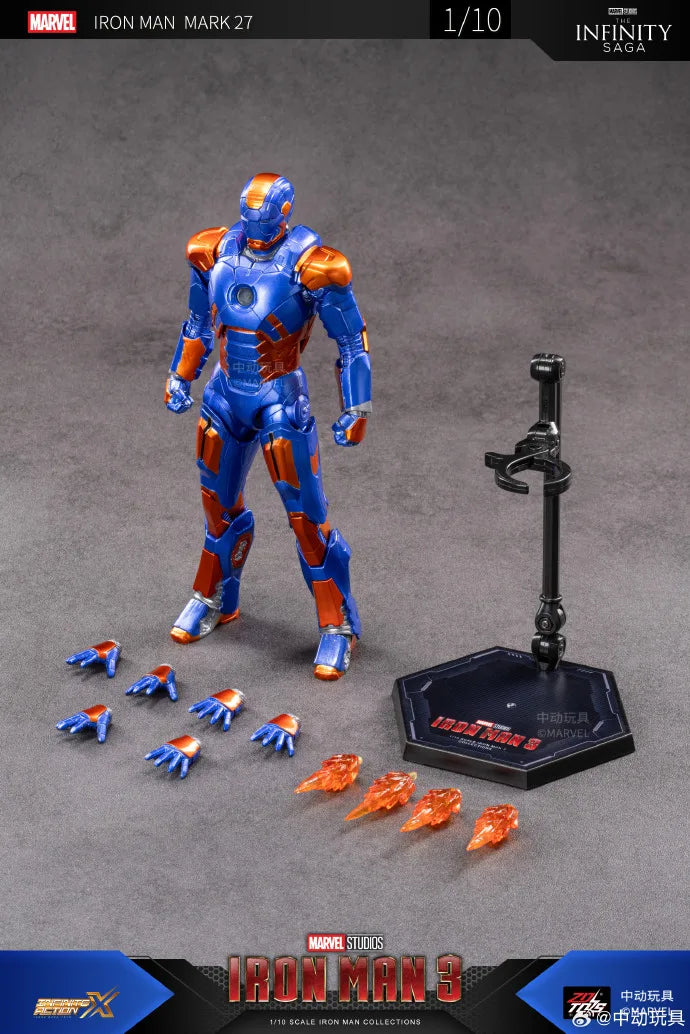 ZD Toys Iron Man MK27 Figur – Tony Stark Actionfigur