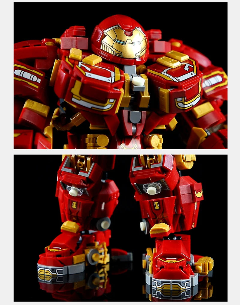 Set Bausteine Iron Man Hulkbuster – 2000+ Teile