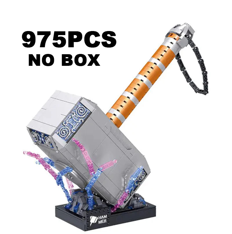 Avengers Thor's Hammer Bausteinfigur - 975 Teile