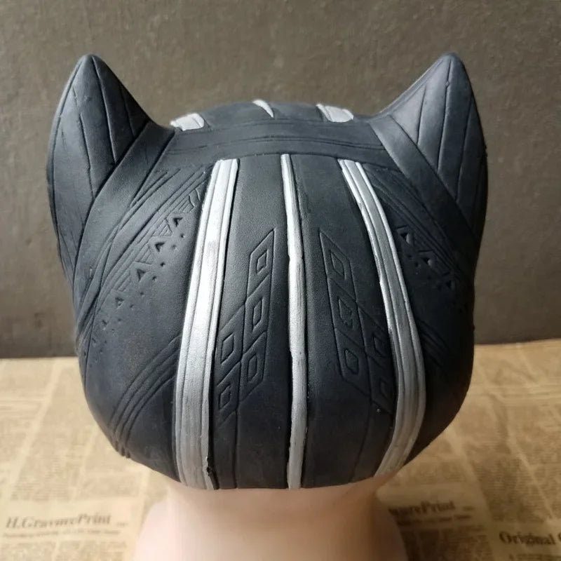 Black Panther Cosplay Mask - Realistischer Silikon-Vollgesichtshelm