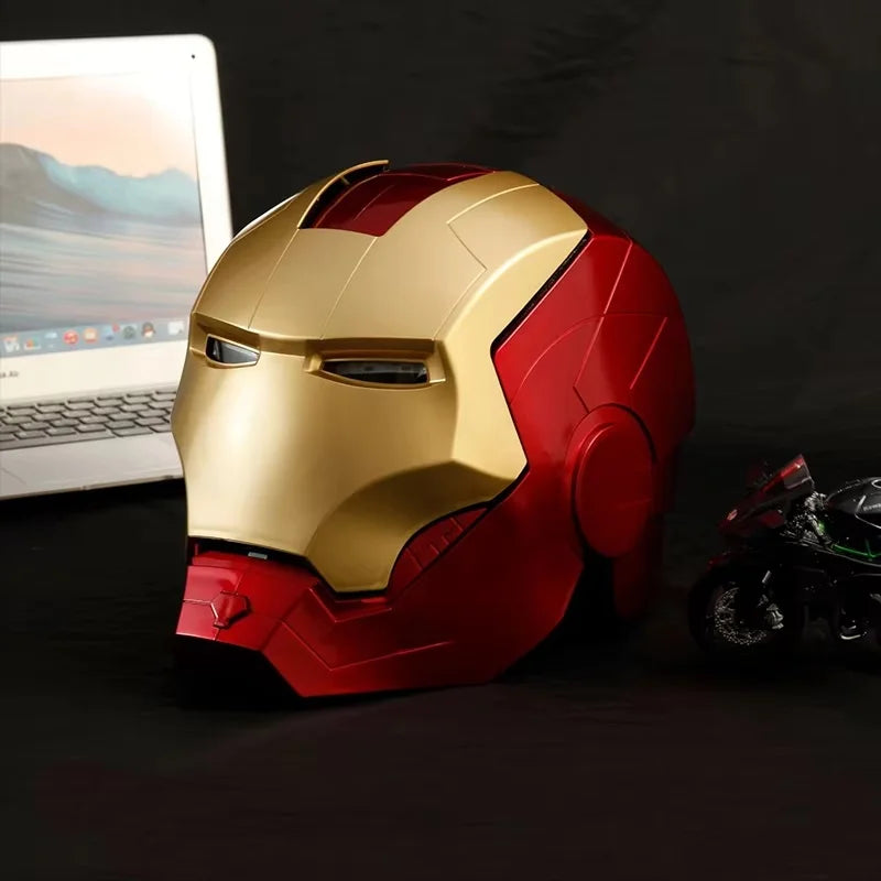 Avengers Iron Man Maske - Helm und LED Handschuhe Cosplay 65cm