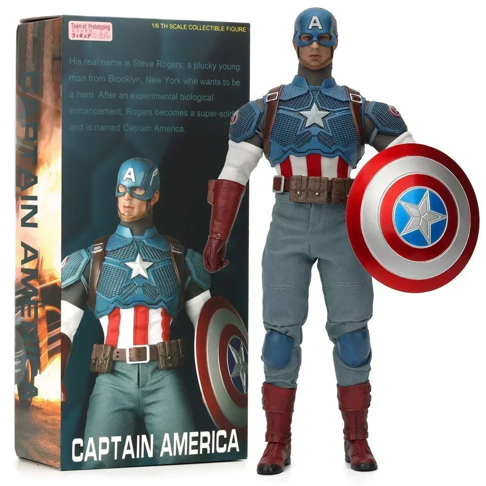 Avengers Captain America Figur - Klassischer Schild 1/6