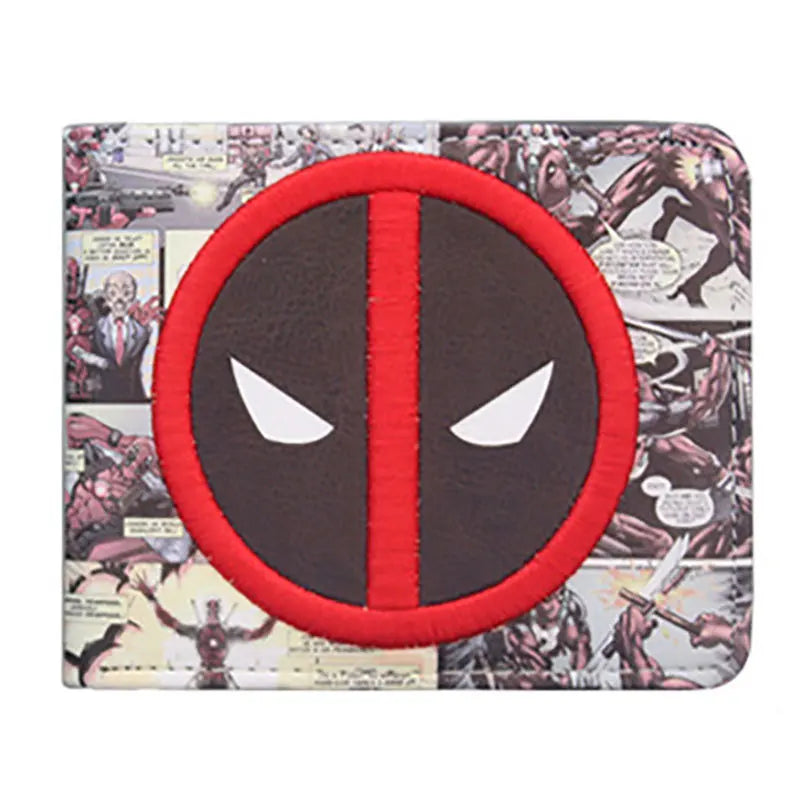Avengers Deadpool Geldbörse - Comic Collage Logo
