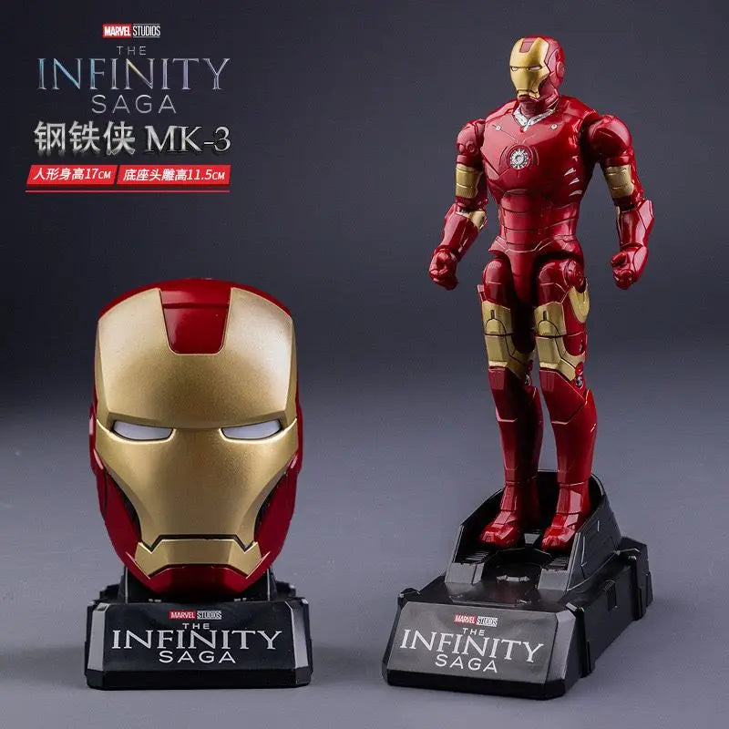 Iron Man MK3 Figur mit Helm - Infinity Saga Kollektion