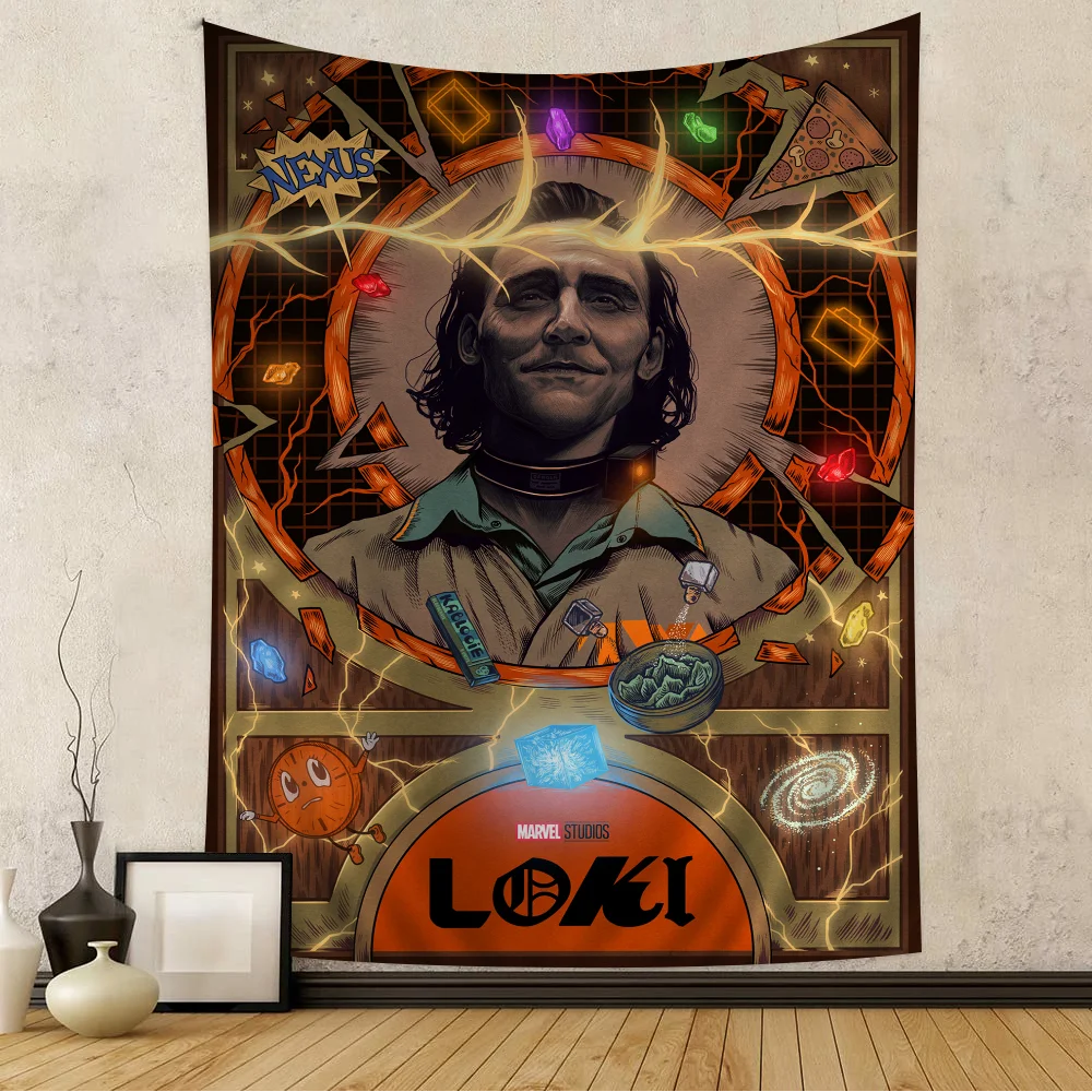Loki-Wandteppich - Nexus-Porträt