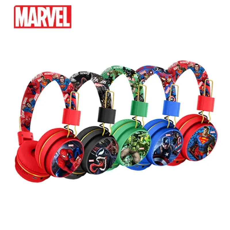 Avengers Iron Man Captain America Bluetooth-Kopfhörer - Blau