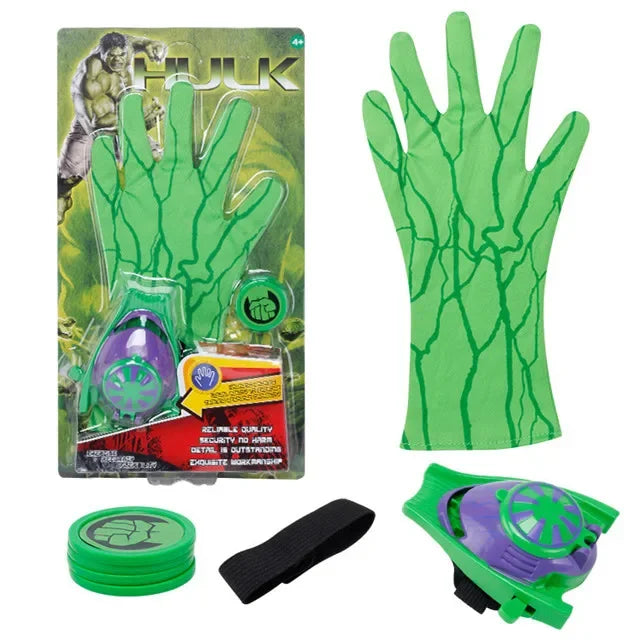 Hulk Launcher Handschuh – Karton mit Scheibe