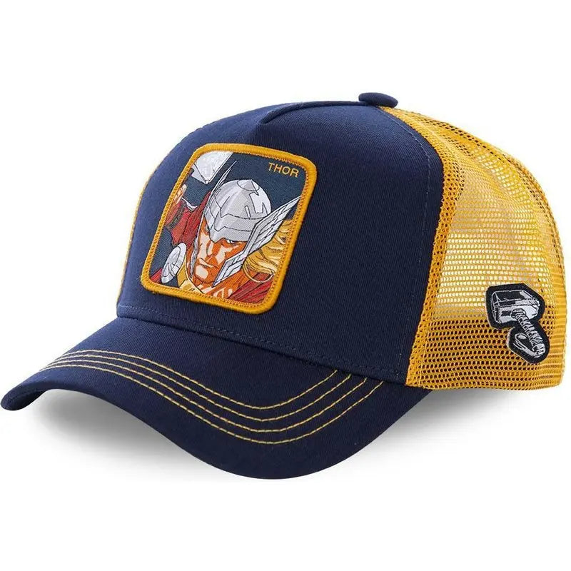 Cap Thor - Marineblau und Gelb