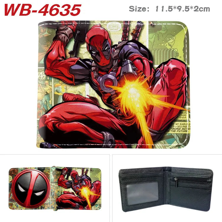 Avengers Deadpool Geldbörse - Schwarz Rote Augen