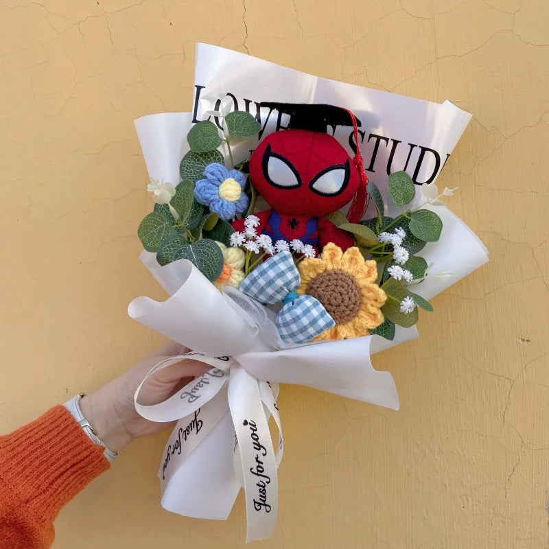 Avengers Spider-Man Strauß - handgemachtes Plüschgeschenk