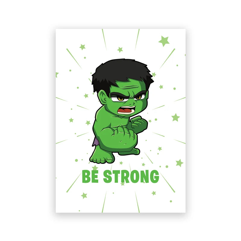 Poster Chibi Hulk - Sei stark