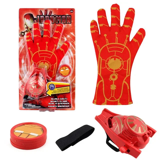 Iron Man Blaster-Handschuh - Kartonverpackung mit Scheibe