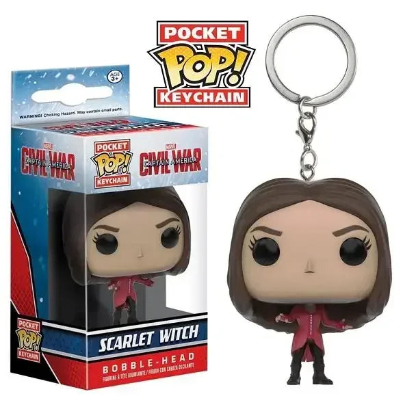 Funko Pop Avengers Scarlet Witch Schlüsselanhänger - Civil War