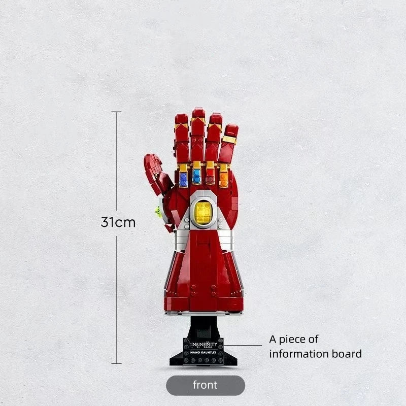 Avengers Nano Gauntlet Figur – Unendlichkeitshandschuh 675 Teile