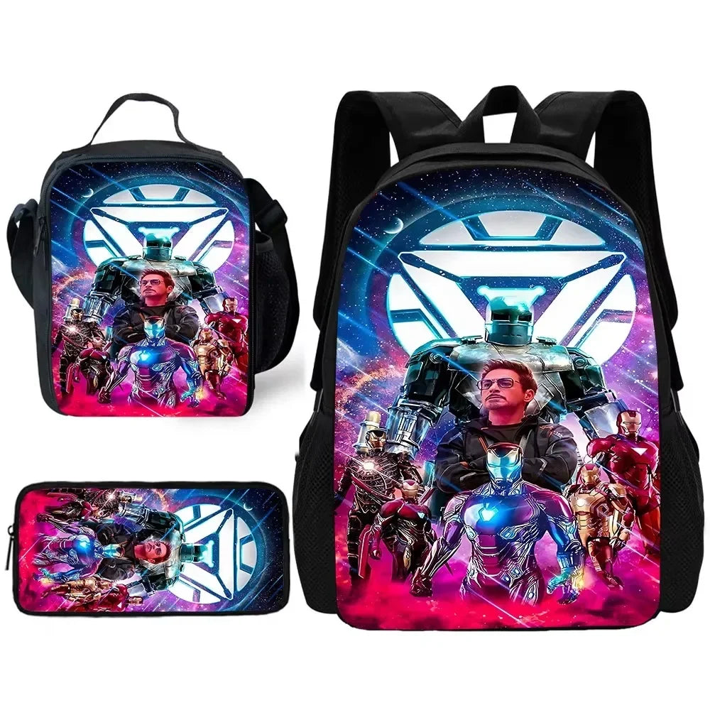 Set Schulranzen Avengers Iron Man - Iron Legion Spatial-Reaktor