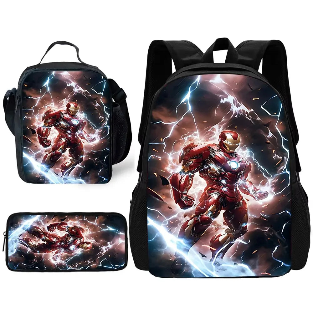 Set Federtasche Avengers Iron Man - Blitze Kampf
