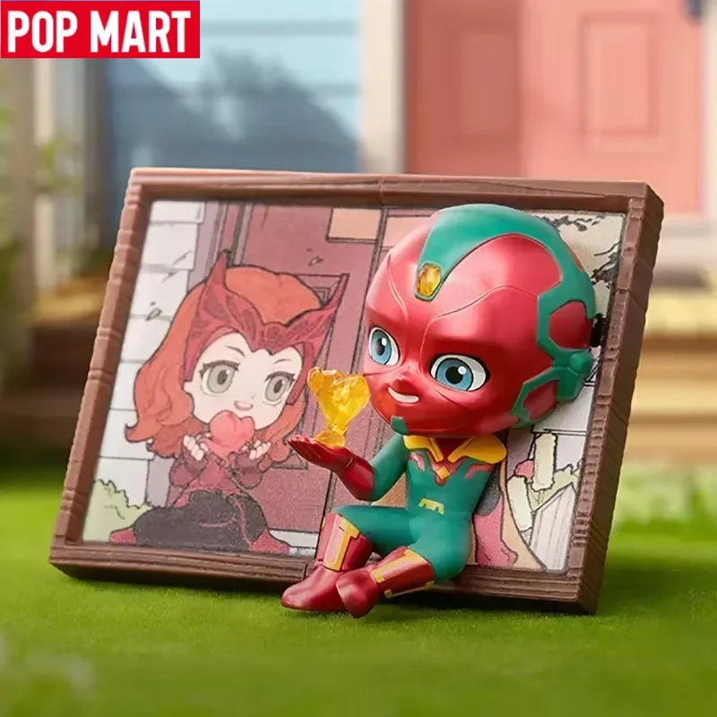Blind Box POP MART Marvel Bilderrahmen - Serie 10 Überraschungsfigur