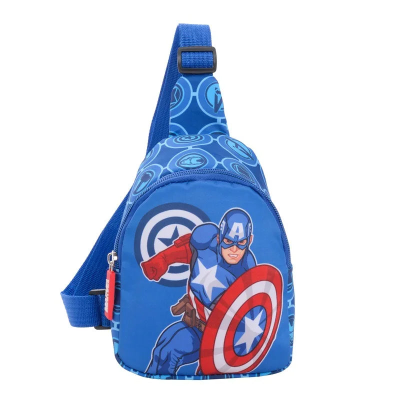 Avengers-Tasche – Schwarze Brusttasche für Kinder