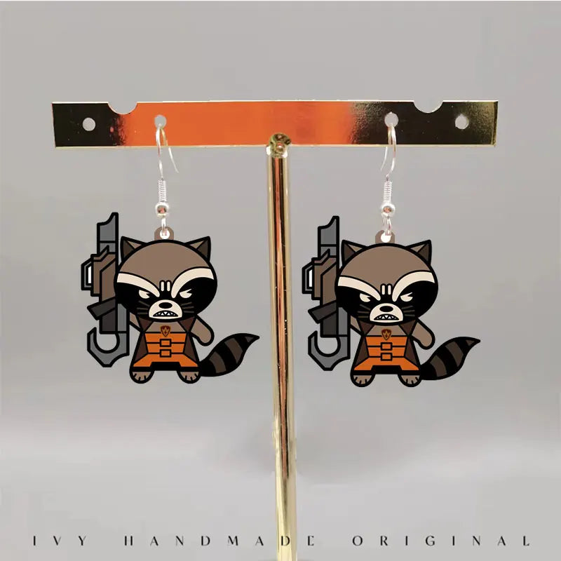 Guardians of the Galaxy Rocket Raccoon Ohrringe