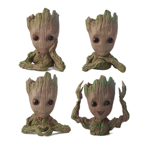 Baby Groot Pflanzentopf – Bleistifthalter mit verschiedenen Posen zur Aufbewahrung