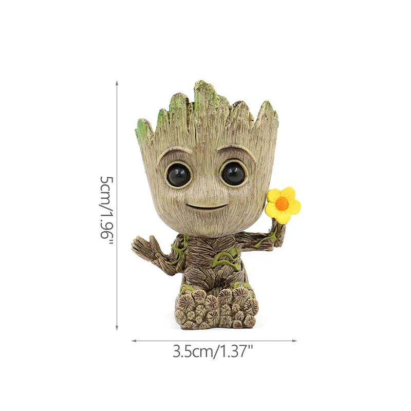 Baby Groot Pflanzentopf – Bleistifthalter mit verschiedenen Posen zur Aufbewahrung