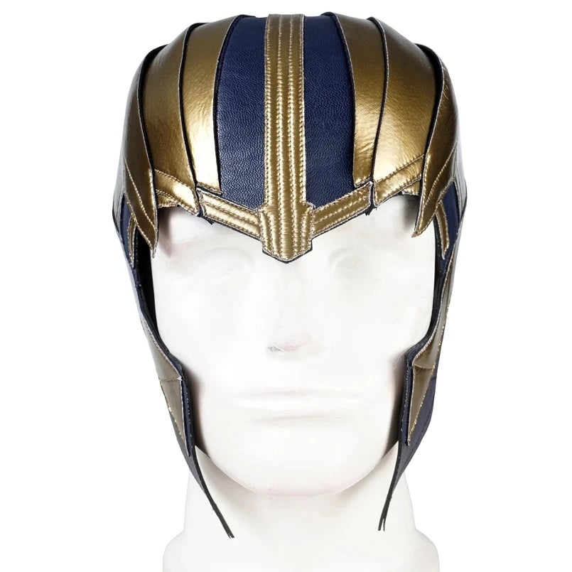 Thanos-Helm - Marineblau und Gold Endgame-Rüstung