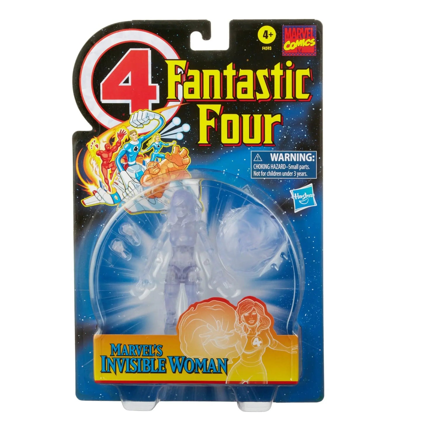 Marvel Legends Fantastic Four Retro Wave Actionfigur – Das Ding, menschliche Fackel, Invisible Woman, Mr. Fantastisch, Psycho-Man 6 Zoll