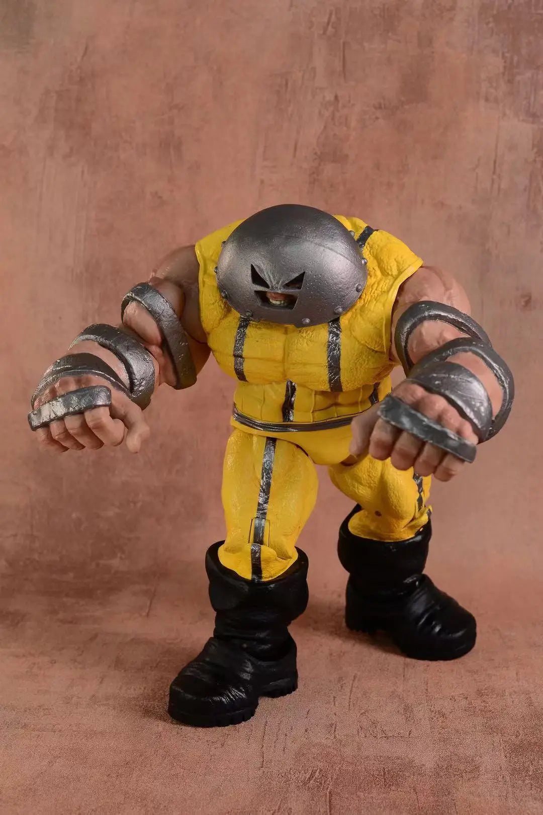 Wolverine Gefängnis Waffe X Figur - Gelber Anzug Axt Handschellen 9 Zoll