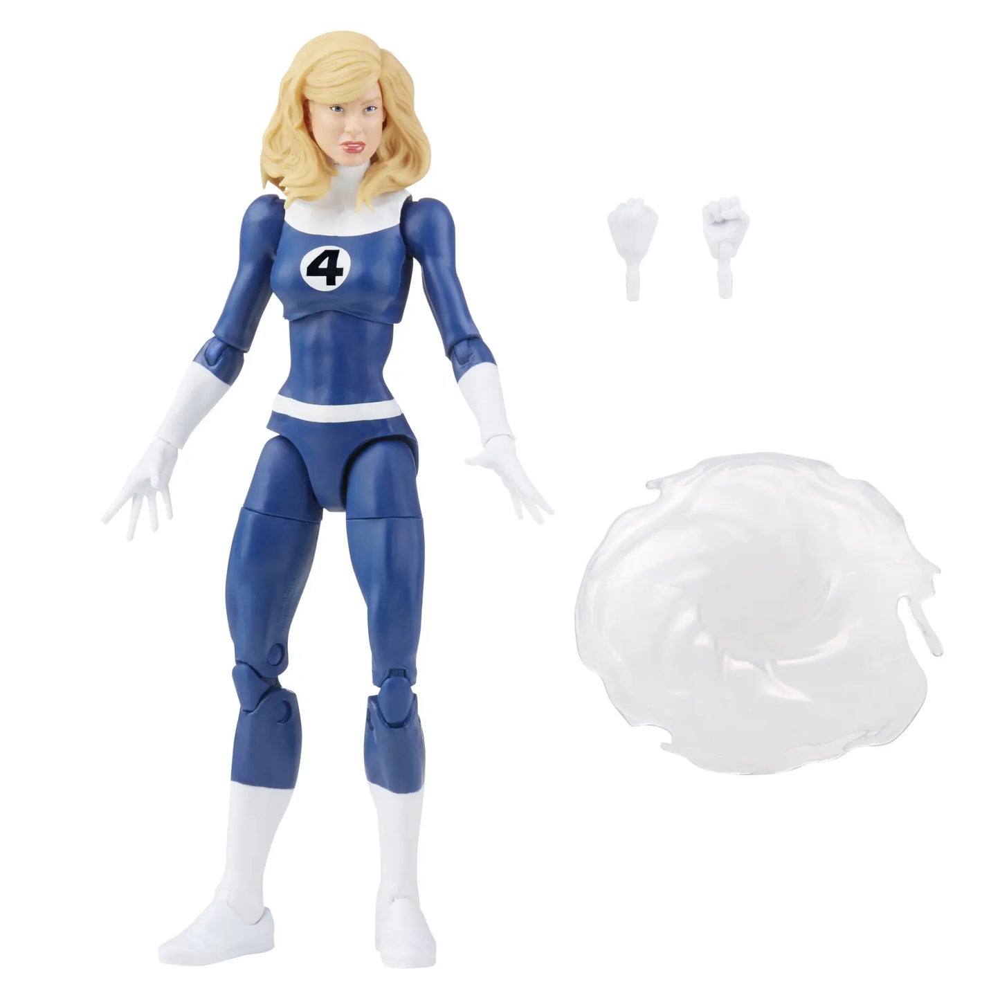 Marvel Legends Fantastic Four Retro Wave Actionfigur – Das Ding, menschliche Fackel, Invisible Woman, Mr. Fantastisch, Psycho-Man 6 Zoll
