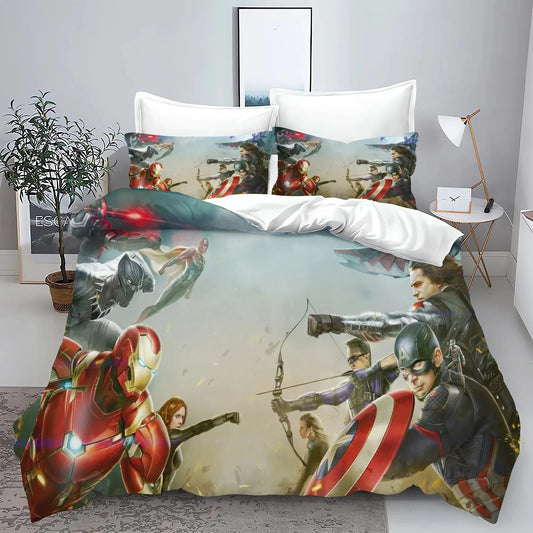 Bettbezug Avengers – Civil War Zwei Lager