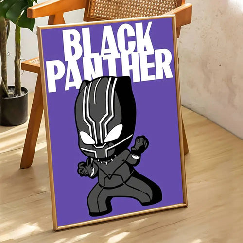 Sticker Black Panther – Wanddekoration