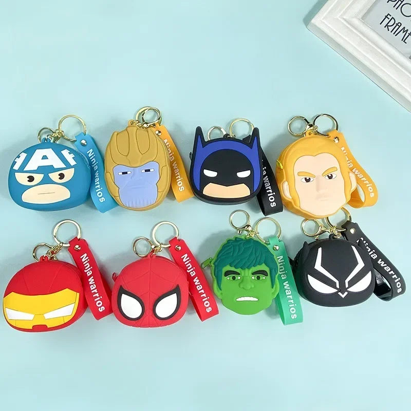 Geldbörse Silikon Avengers Black Panther – Silberne Schwarze Maske