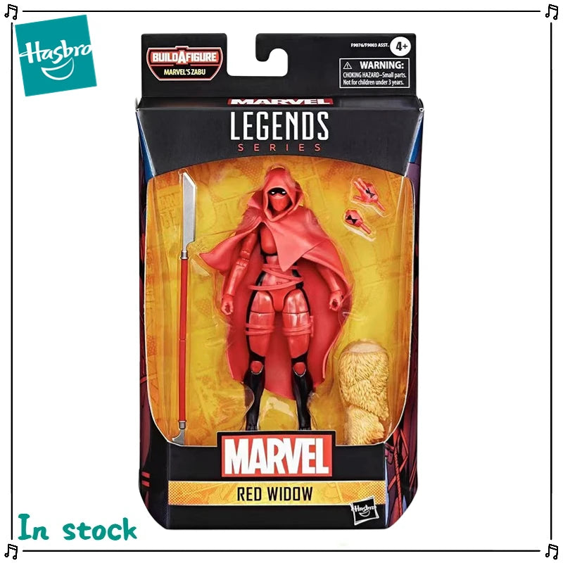 Marvel Legends Red Widow Figur - Hasbro Build-A-Figure Marvel's Zabu
