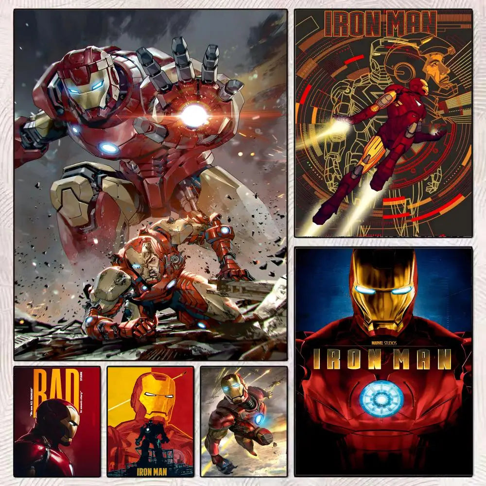Sticker Iron Man - Nahaufnahme