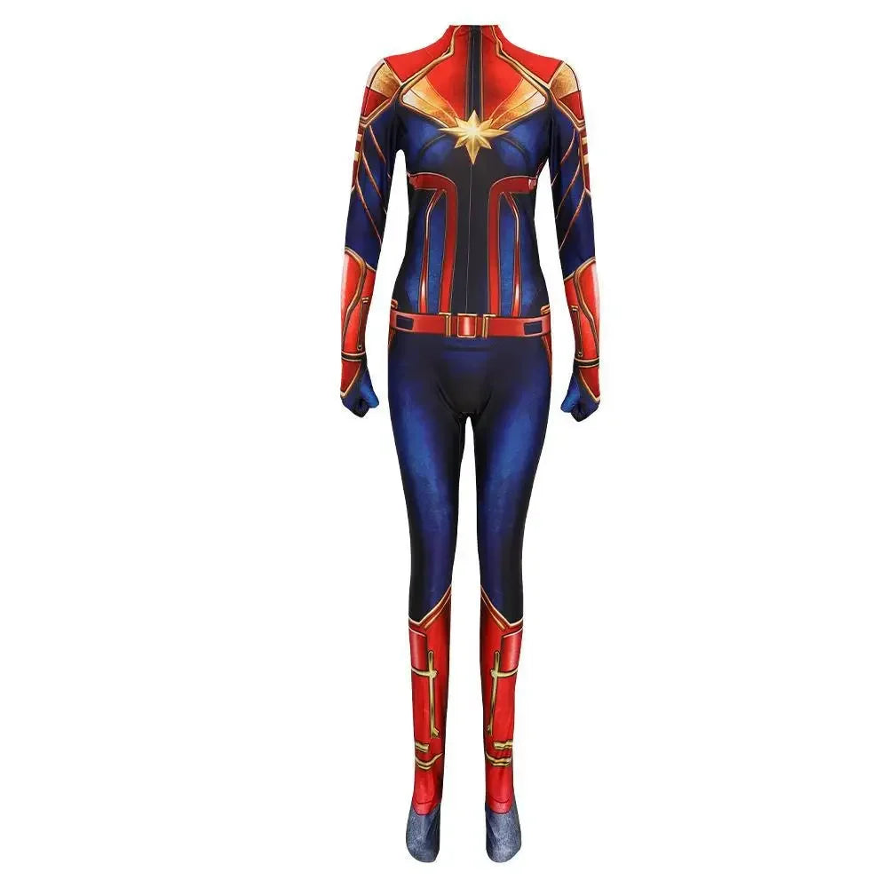 Cosplay-Einteiler Captain Marvel – Carol Danvers Variante 2