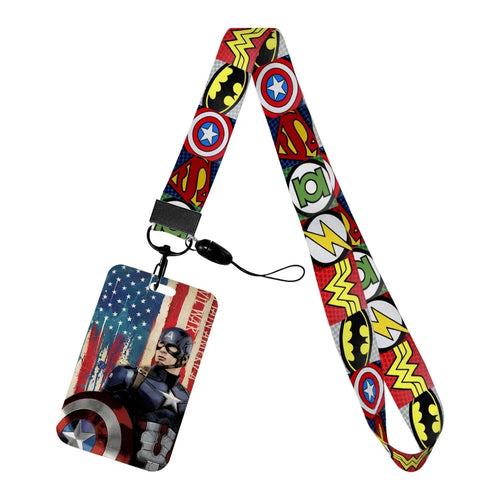 Ausweishalter Captain America – Ausgefranste Flagge
