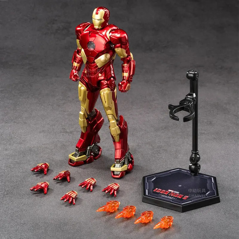 ZD Toys Iron Man MK4 Figur - Tony Stark Actionfigur