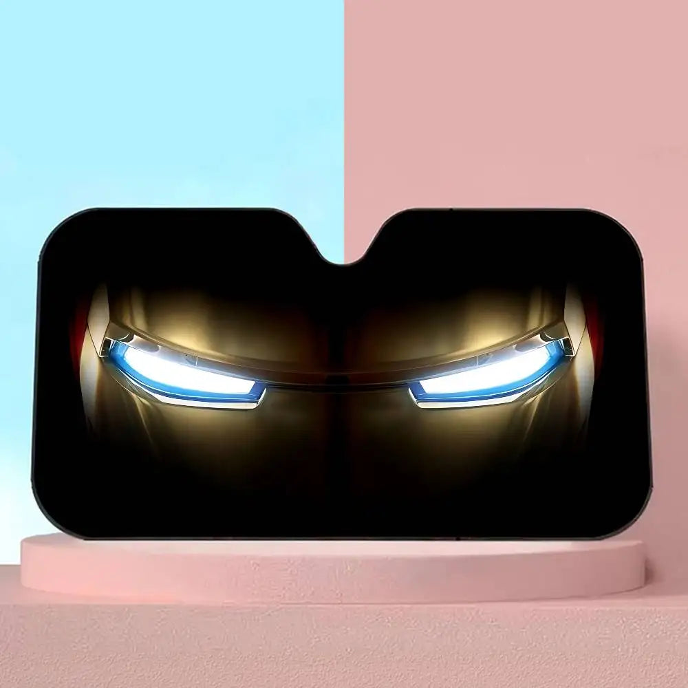 Iron Man Auto Sonnenblende - UV-Schutz Windschutzscheibe