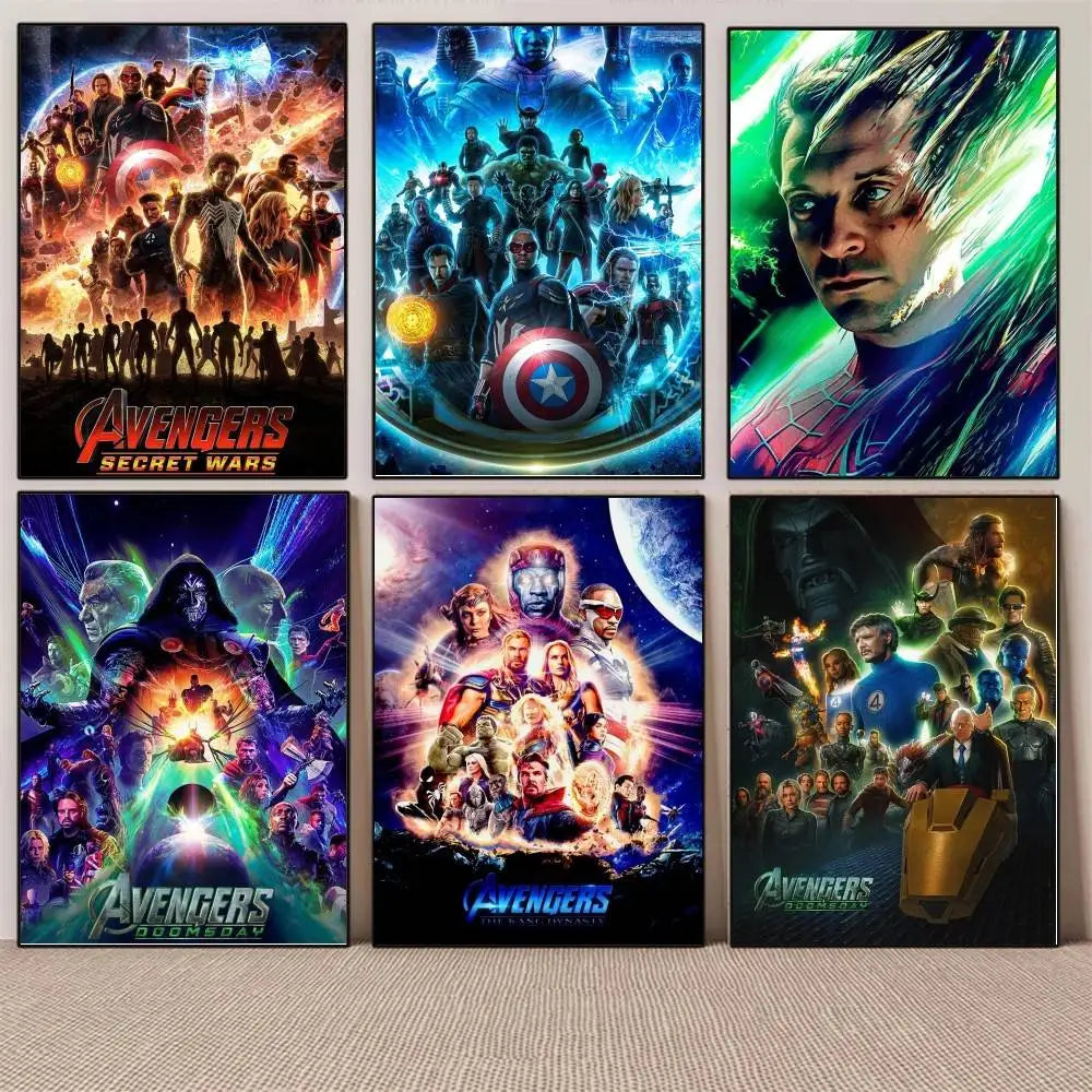Avengers Secret Wars Poster – Kosmische Explosion Team-Design