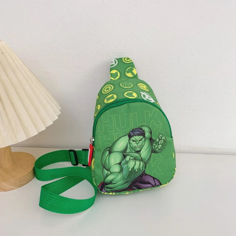 Avengers Hulk Tasche - Grüne Brusttasche für Kinder