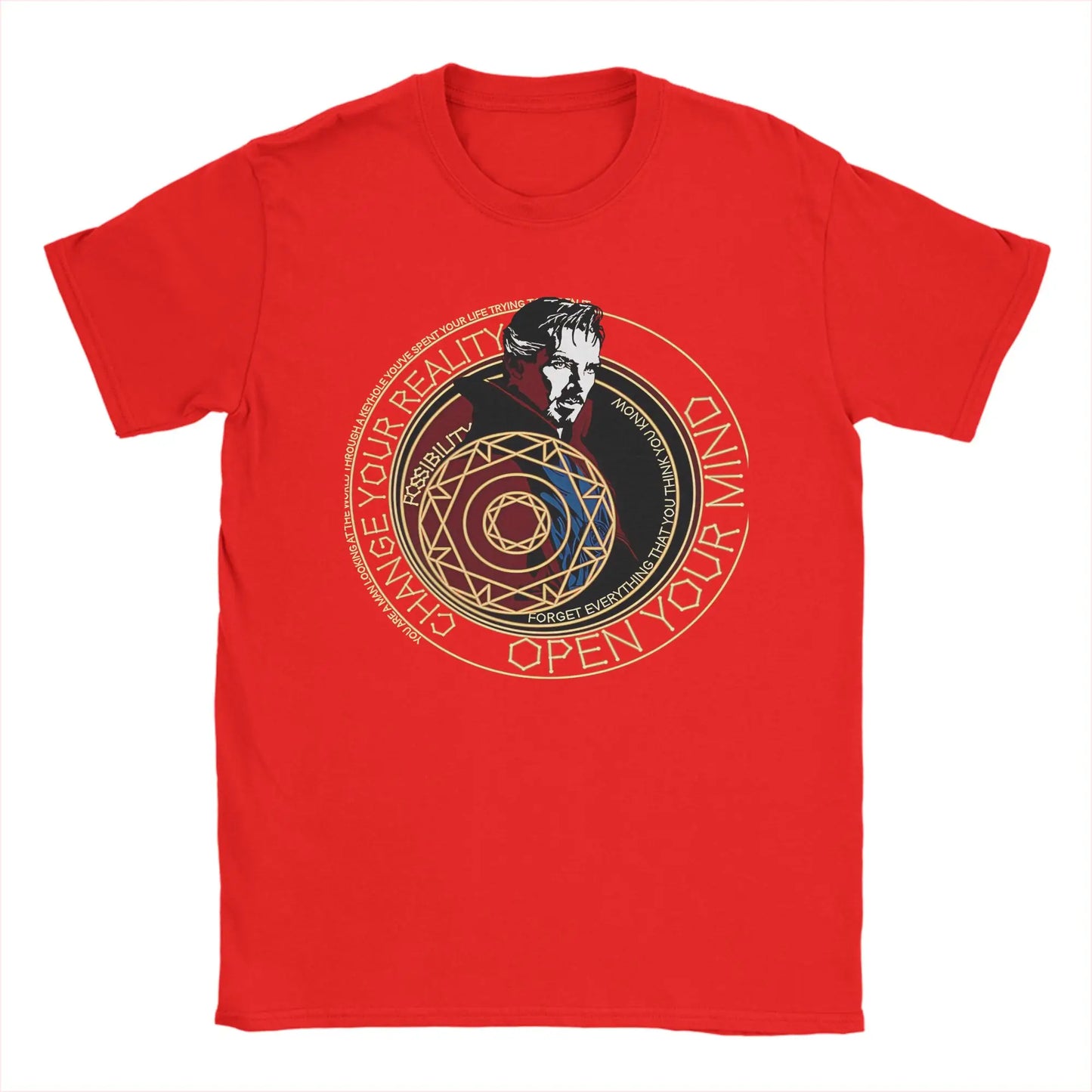 T-Shirt Doctor Strange - Mystischer Kreis Change Your Reality Herren