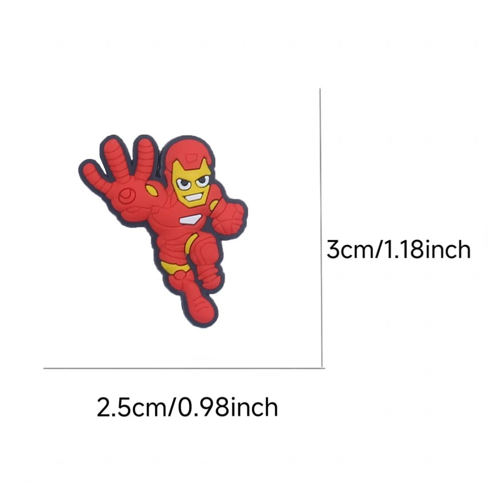 Avengers Superhelden Charms - Schuhzubehör 30 Stück