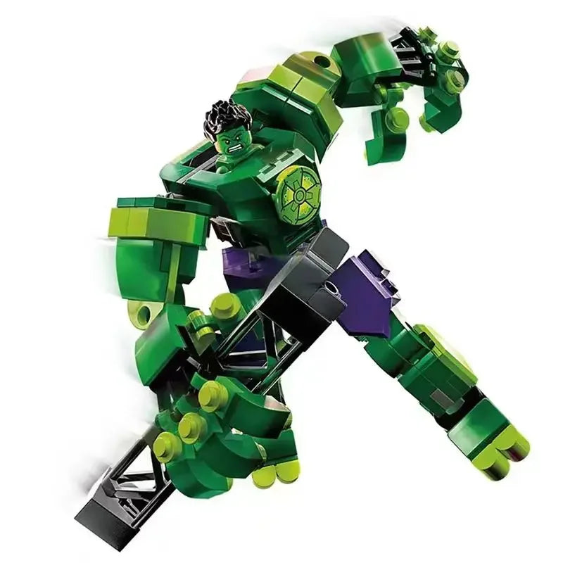 Baukästen Mecha Avengers - Captain America Hulk Wolverine Thanos